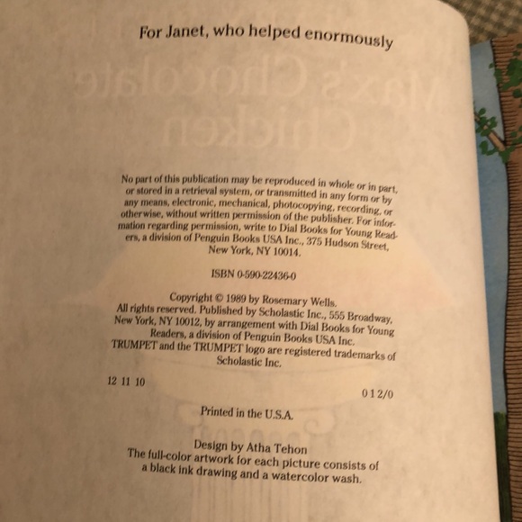 NWOT - MAX’S CHOCOLATE CHICKEN BY ROSEMARY WELLS 1989 EASTER EGG HUNT - #273 - Picture 6 of 16